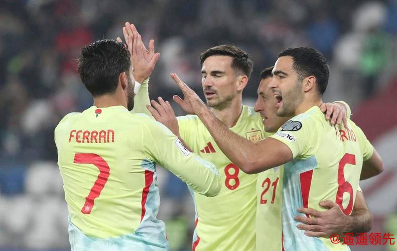 世预赛-奥亚萨瓦尔2射1传 西班牙4-0格鲁吉亚